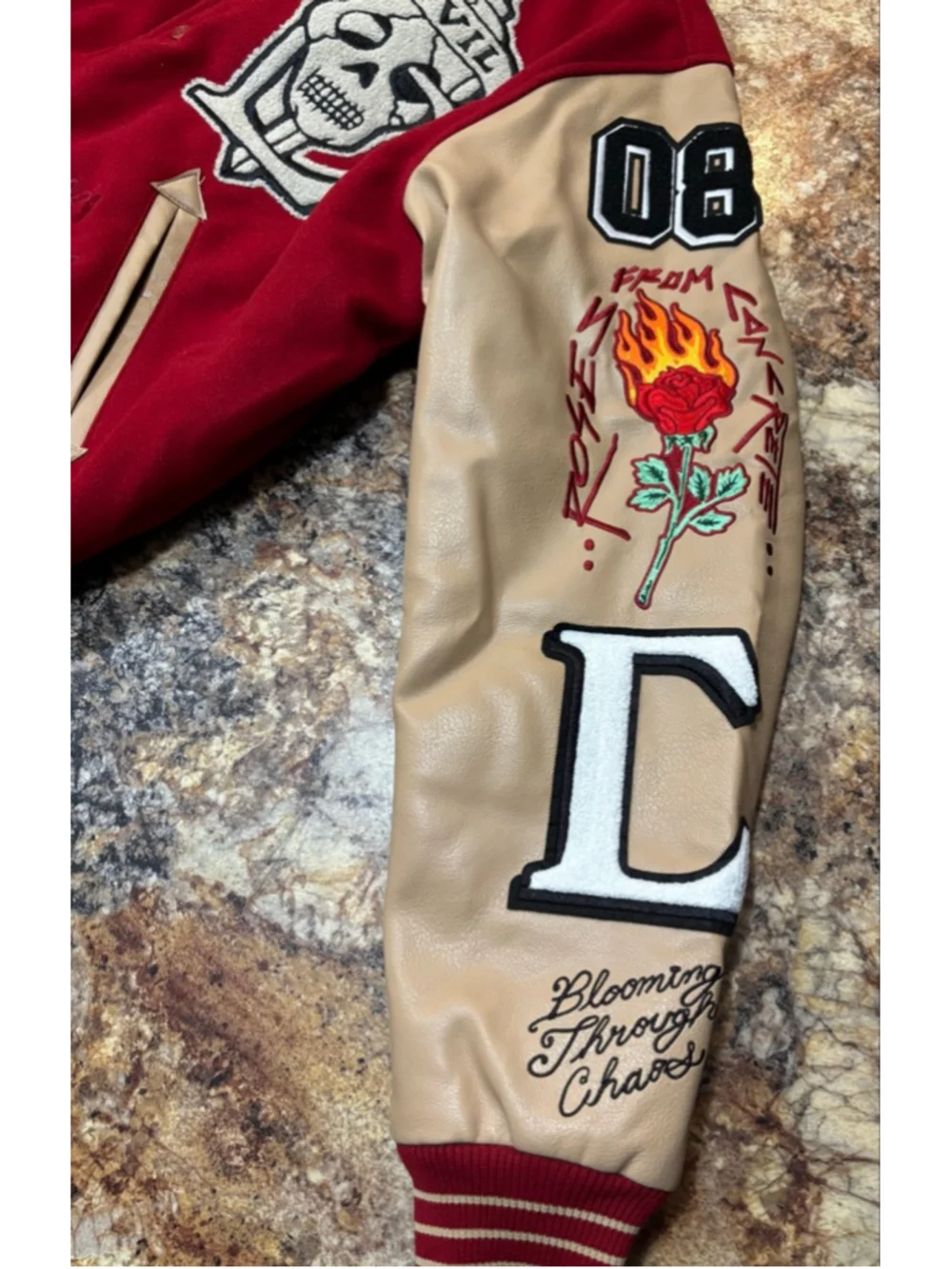 Civil Regime x Star Wars “Blooming Through Chaos” Varsity Jacket Medium
